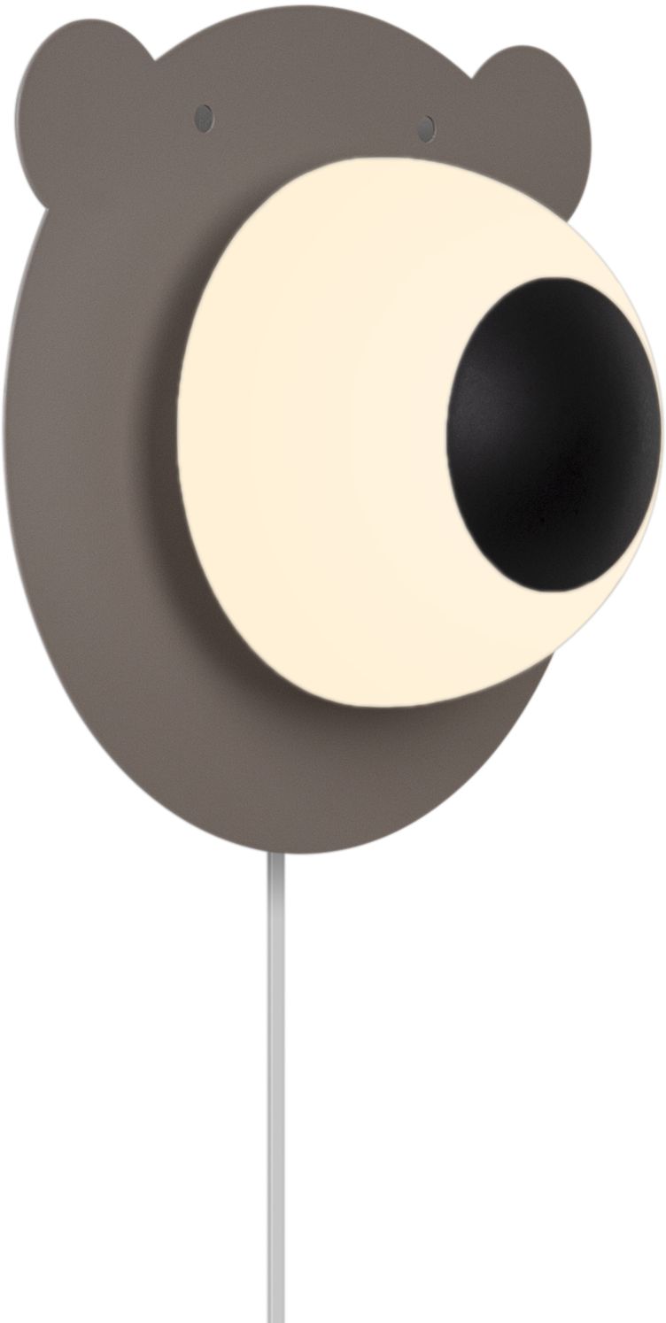 Darmowa Dostawa - Kinkiet 1x25 W brązowy Nordlux Bruna Bear 2312951018