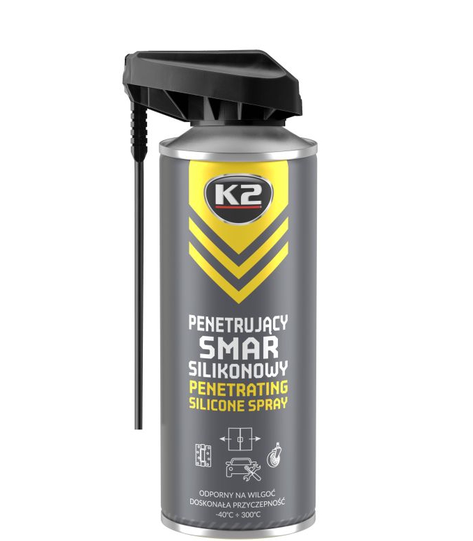 K2 PENETRUJĄCY SMAR SILIKONOWY 400ML - Petrostar