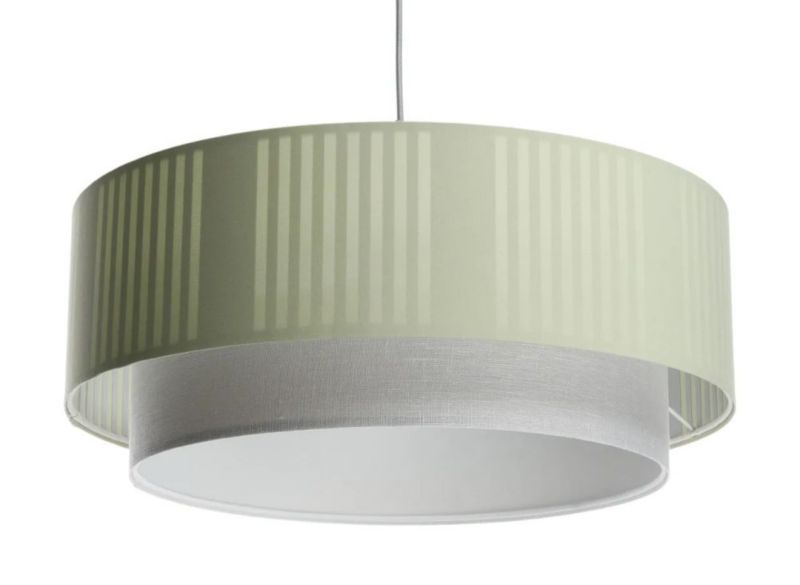 Lampa Bps Koncept wisząca DUO LAMI LINE 70x28 zielona/kremowa 1 szt