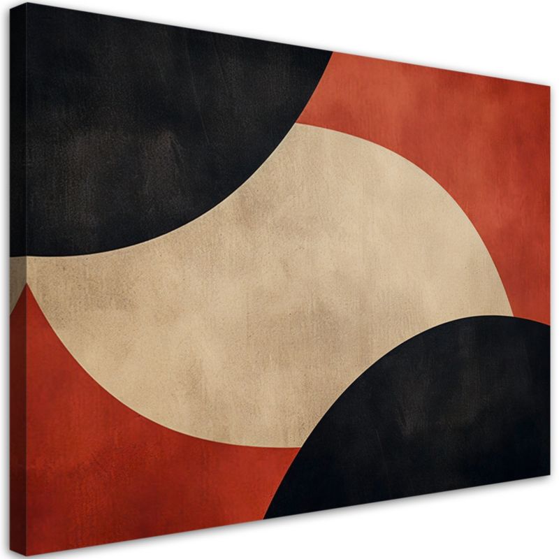 Obraz do salonu nowoczesny Feeby Abstrakcja w stylu Vintage 90x60cm 1szt