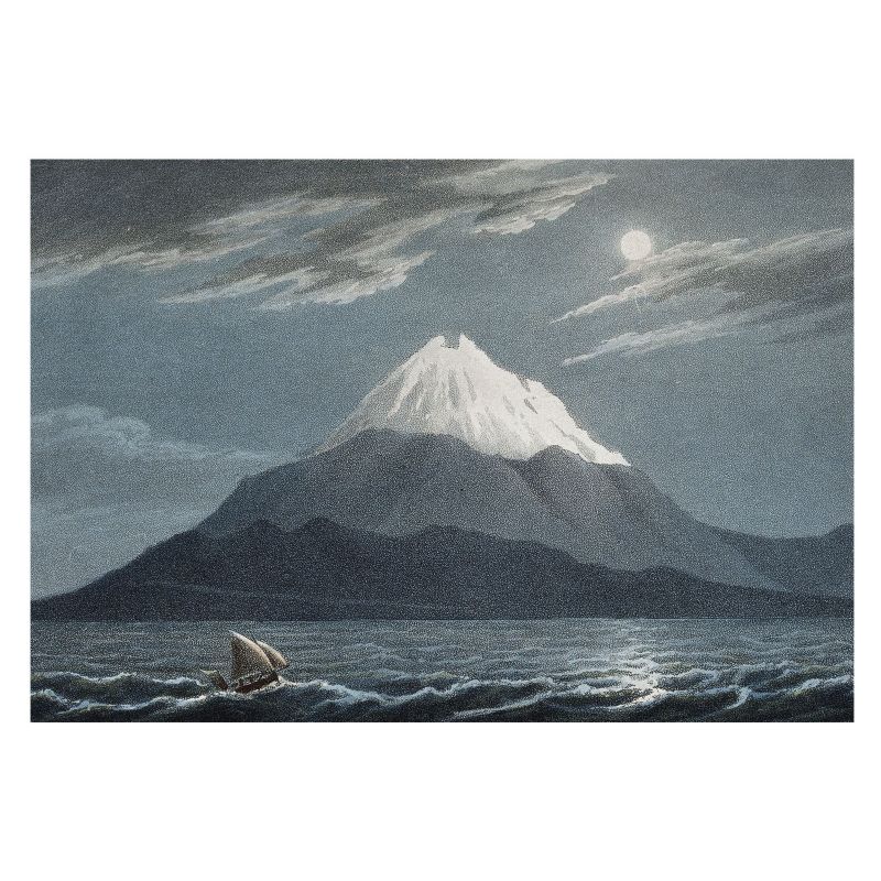 Fototapeta Na Ścianę Wallfluent 152x104 cm Księżycowa noc Dla Miłośników Sztuki Abstrakcyjnej 1 szt.