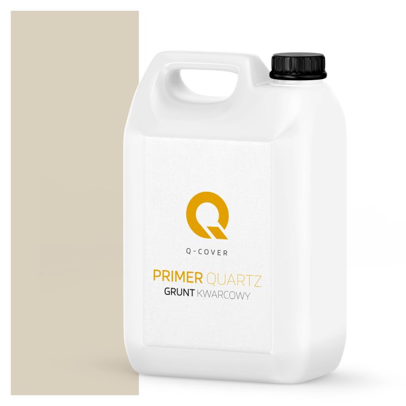 Grunt Kwarcowy pod Beton Architektoniczny Q-Cover Beżowy Jasny F751 3KG