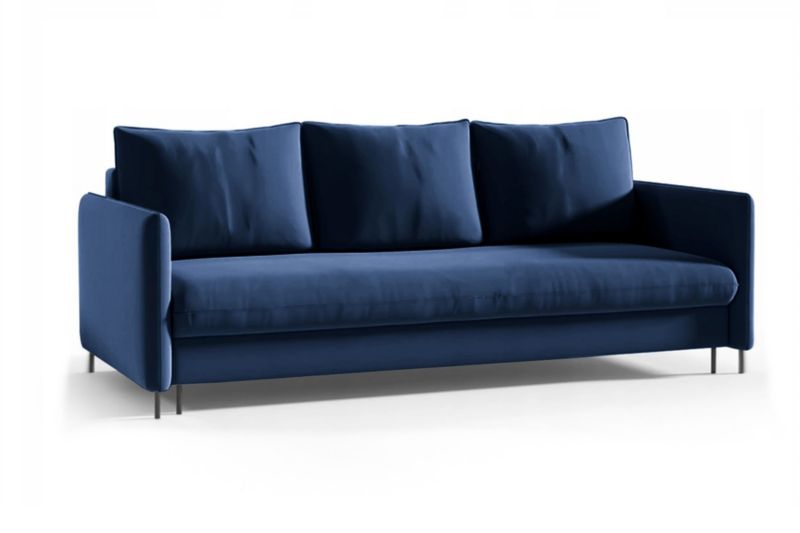 Sofa Bettso Belis 216 x 91 cm z funkcją spania granatowa 1szt.