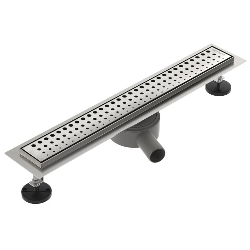 Odpływ liniowy obrotowy SEVANTE z maskownicą WK113 50 cm inox FLAT 1szt.