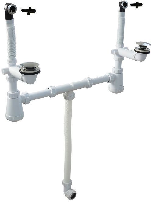 Syfon umywalkowy Cooke&Lewis Imandra podwójny
