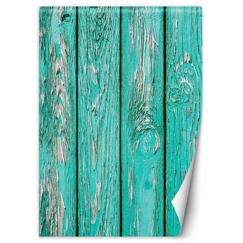 Fototapeta Feeby Turkusowe deski 200x280 1 szt