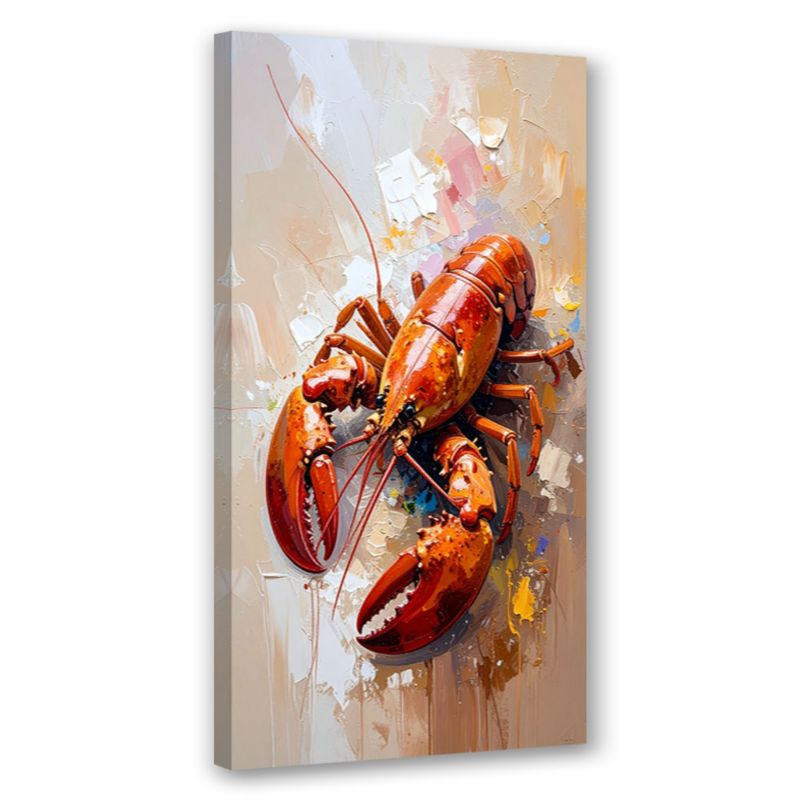 Obraz nowoczesny do kuchni baru restauracji Feeby Rak Jedzenie 50x100cm 1szt