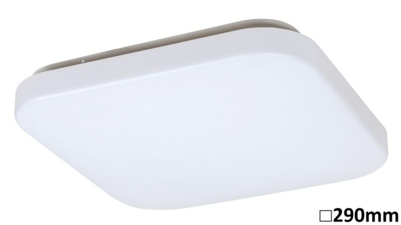 Plafon sufitowy nowoczesny Rabalux Rob biały LED 20W 3000K 1400lm kwadratowy IP20 wym: 6,3 x 29 x 29 cm metal - 1 szt.