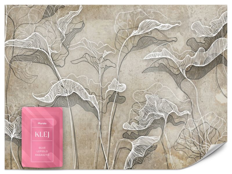 Fototapeta Muralo Natura Liście Tropikalne 100x70 cm 1szt.