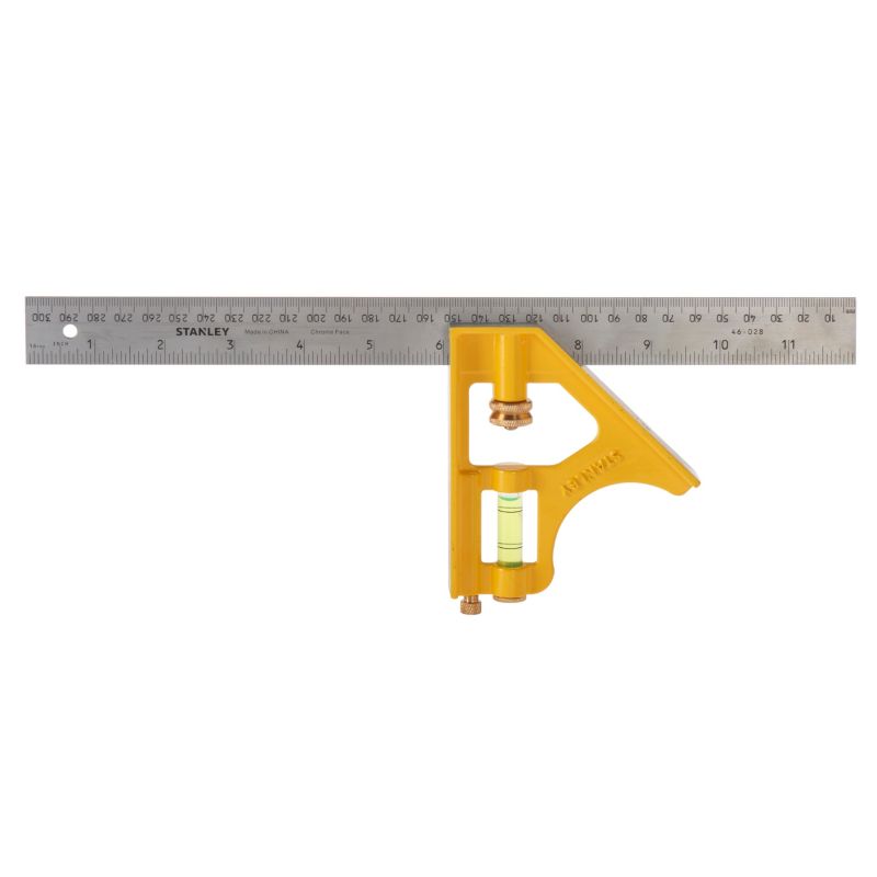 Kątownik uniwersalny Stanley 300 mm stalowy