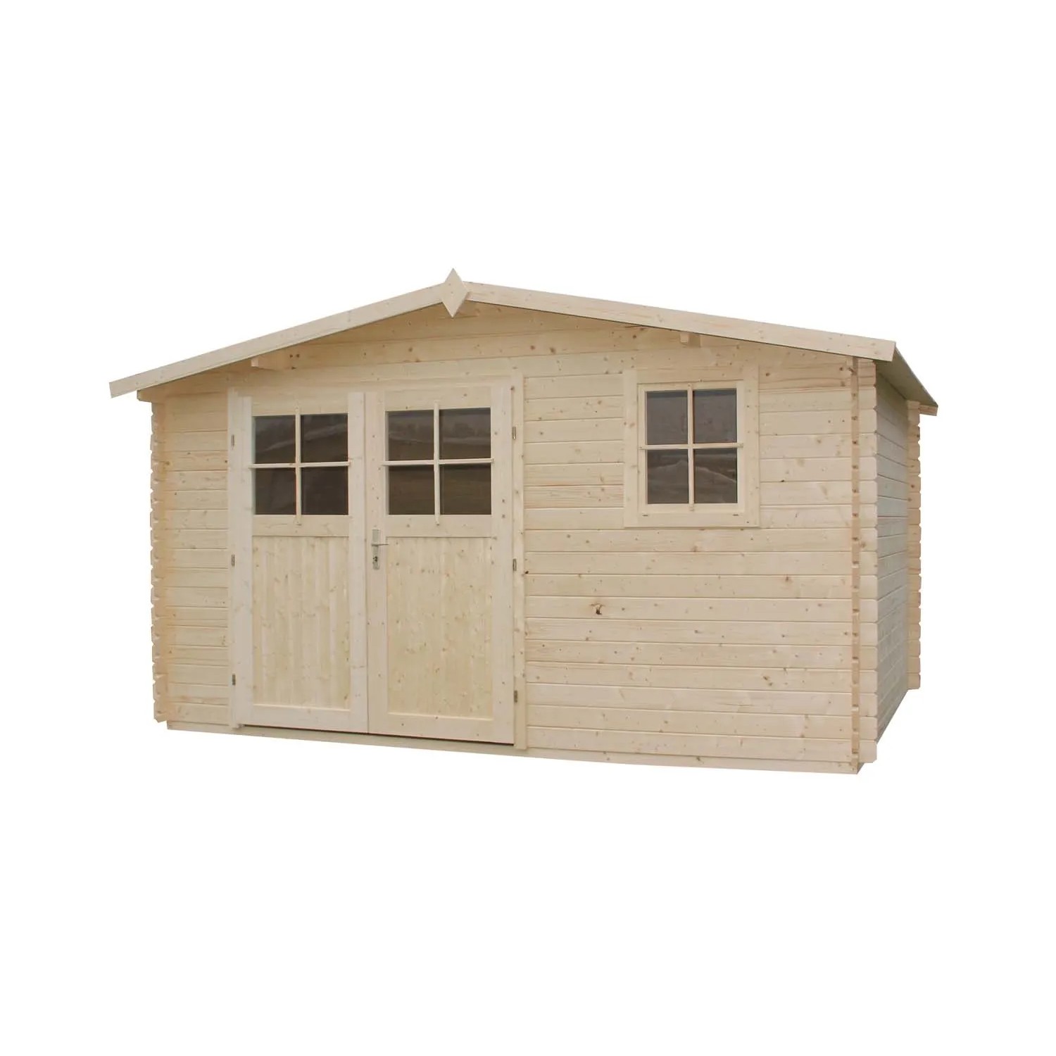 Domek ogrodowy Lilak - 416 x 316 cm, wys. 243 cm