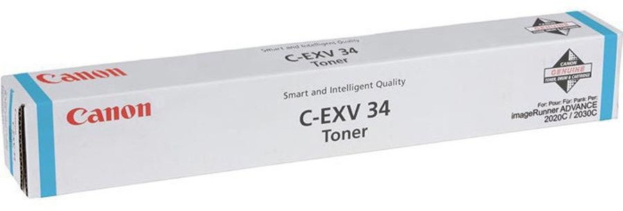 Toner Canon 3783B002 (CEXV34,CEXV34C), 19000 stron, cyan (błękitny)
