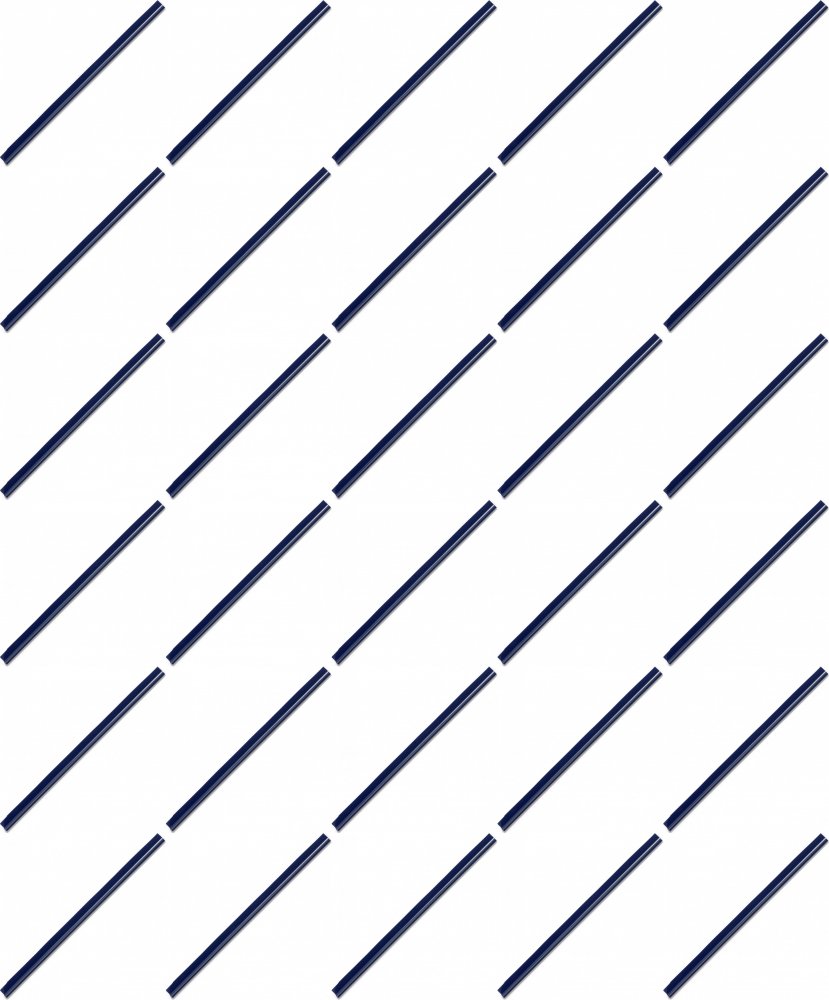 200x Listwa wsuwana Durable, 3mm, do 30 kartek, 1 sztuka granatowy