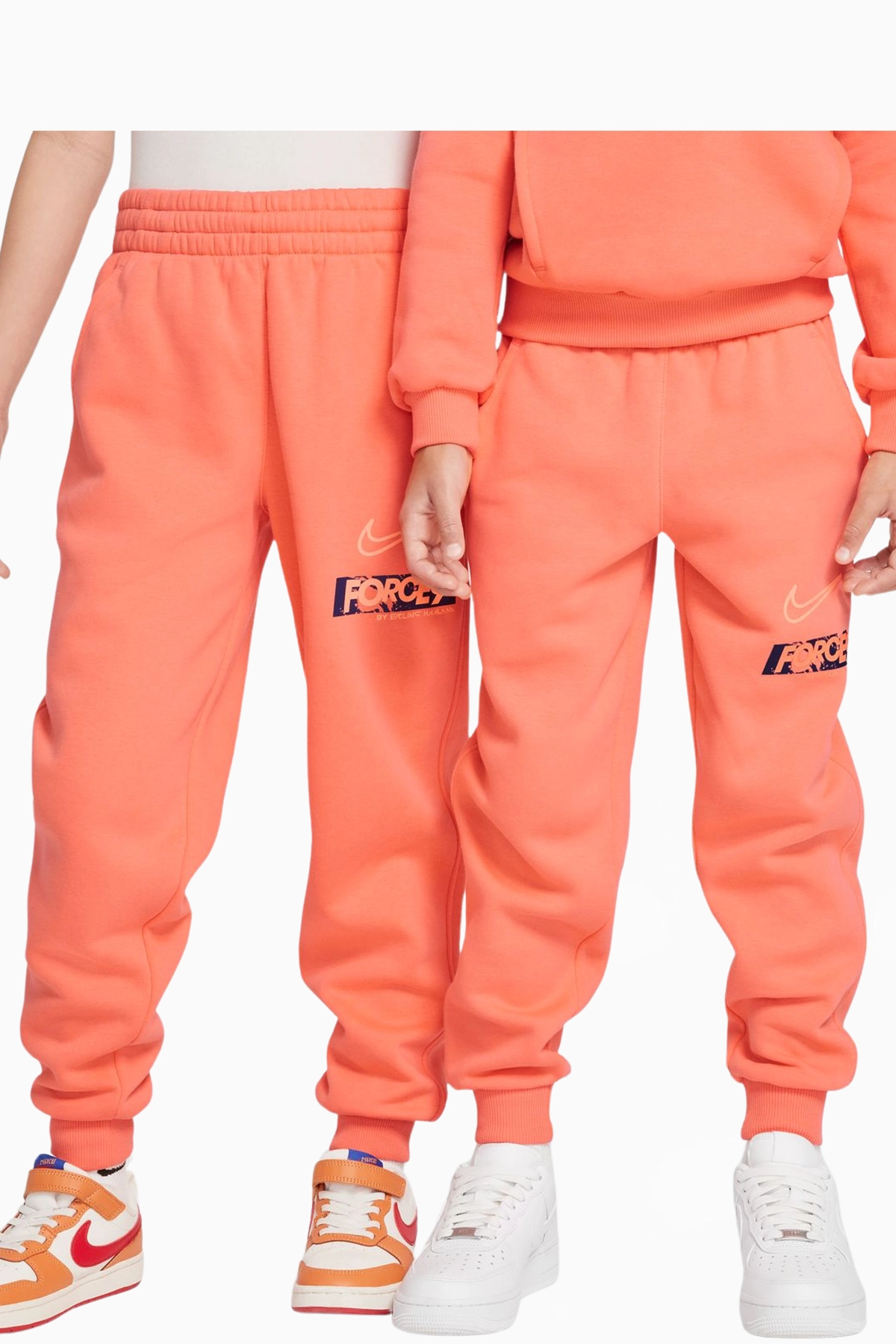 Spodnie Nike Erling Haaland Junior - Pomarańczowy