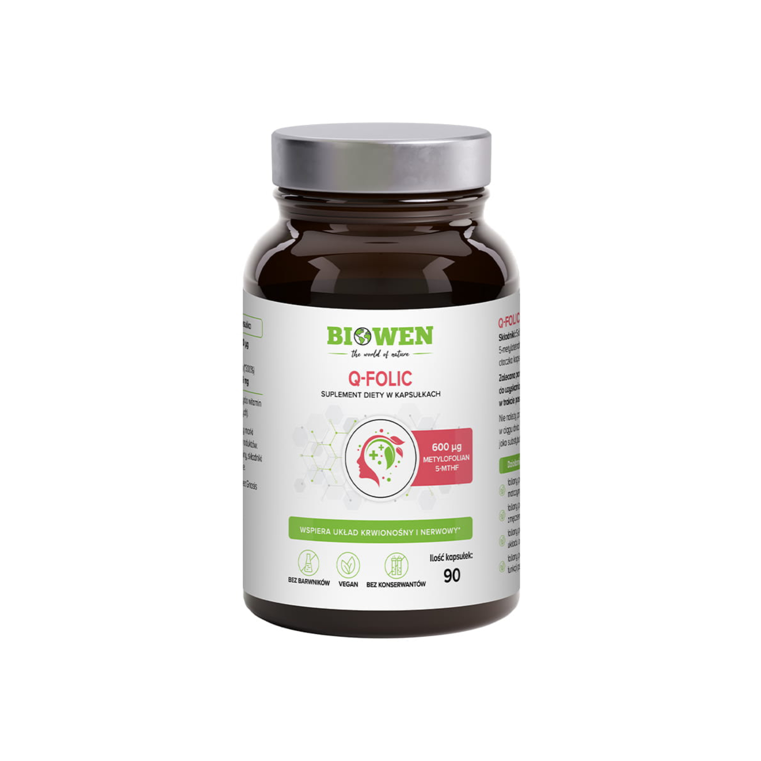 Biowen q-folic, 90 kapsułek