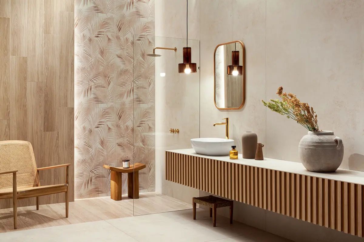 Tubądzin Torano płytka ścienno-podłogowa 59,8x59,8 cm beżowa