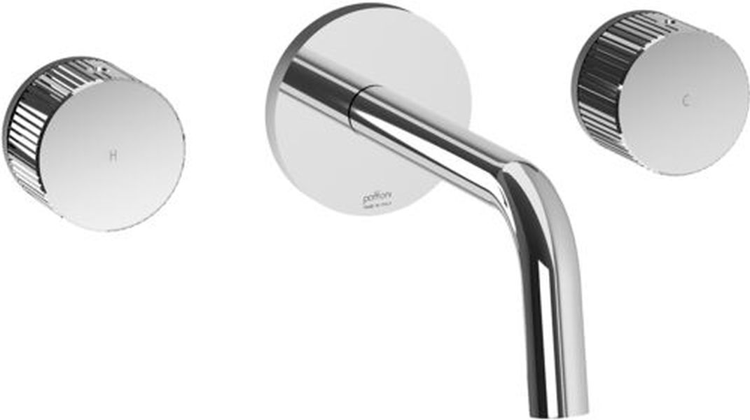 Paffoni Jo bateria umywalkowa podtynkowa 3-otworowa chrom JO003CR