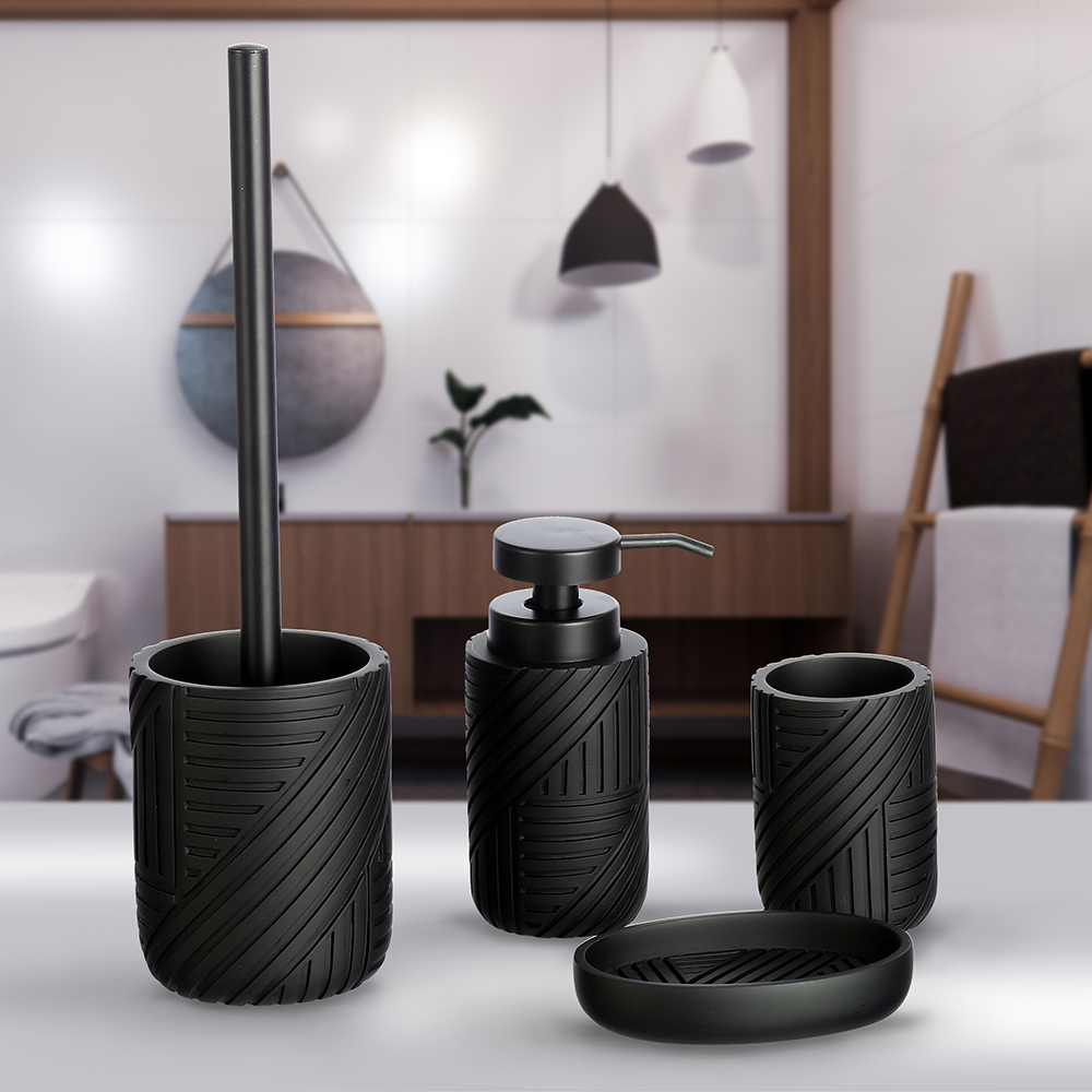 Sepio Nairobi Black dozownik do mydła 200 ml stojący czarny mat 10DOZNAIROBLA - Wysyłka w 24h