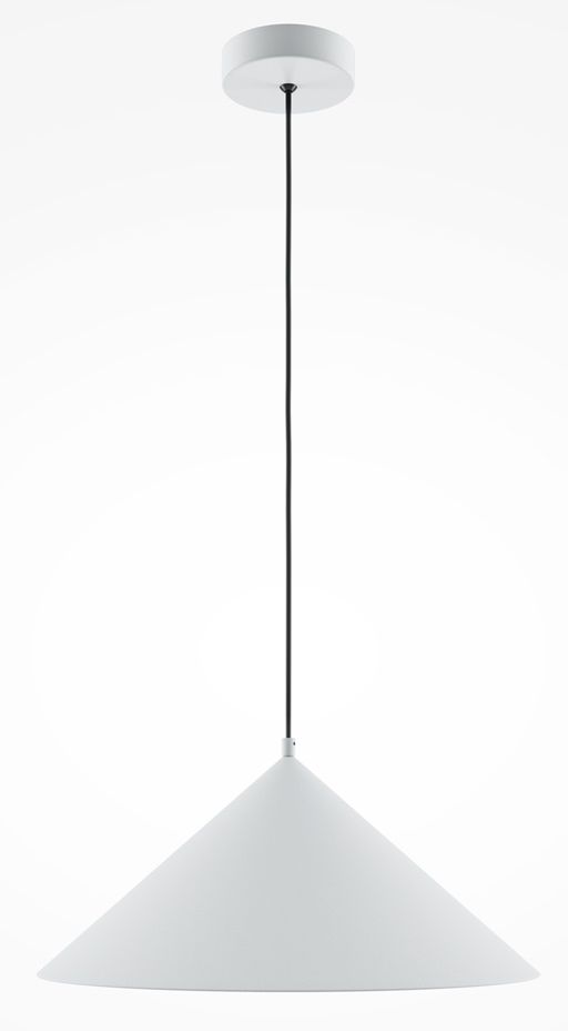Maytoni Basic lampa wisząca 1x40 W biała MOD167PL-01W