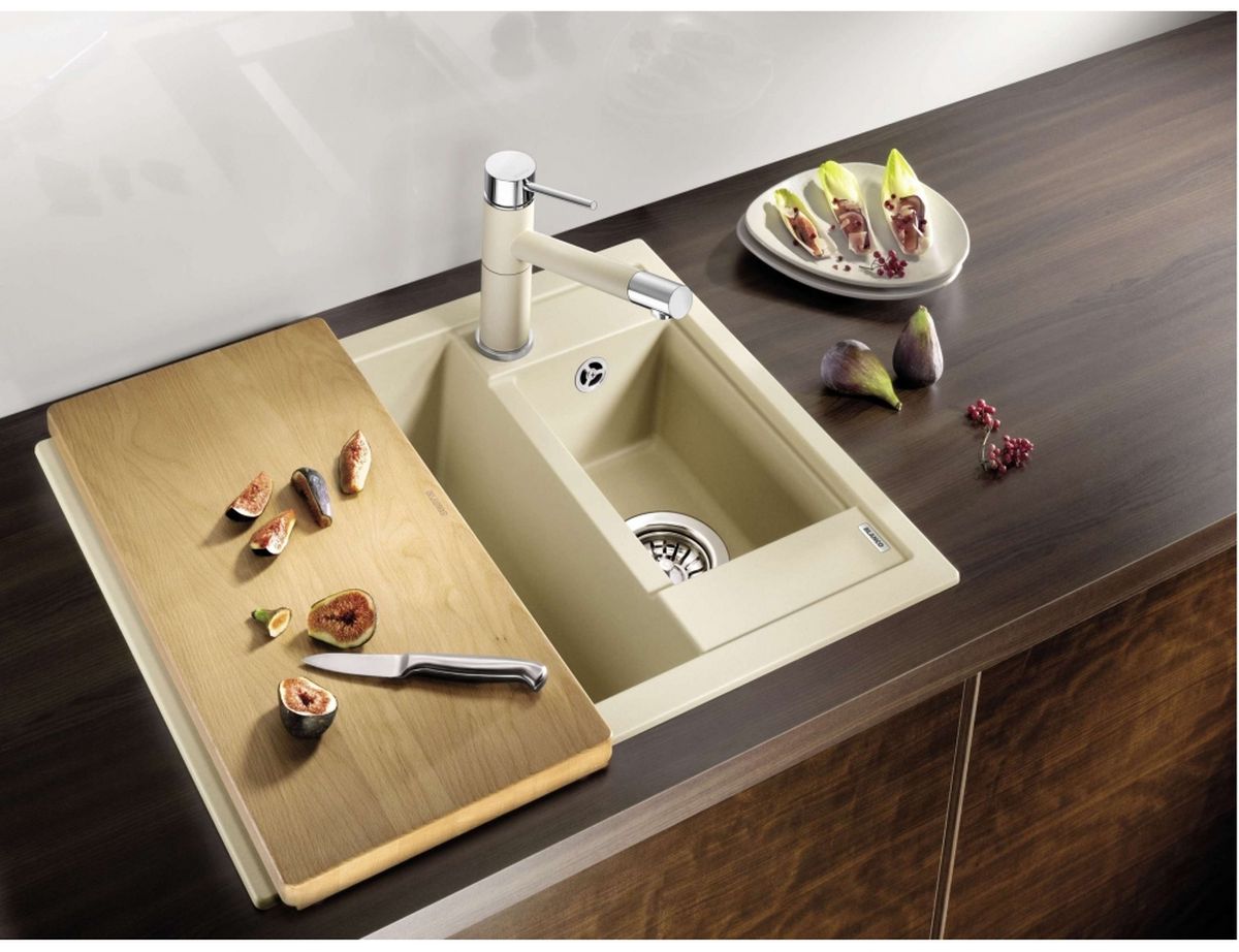 Blanco Metra 6 zlewozmywak 61,5x50 cm z Silgranit PuraDur kawowy 516180