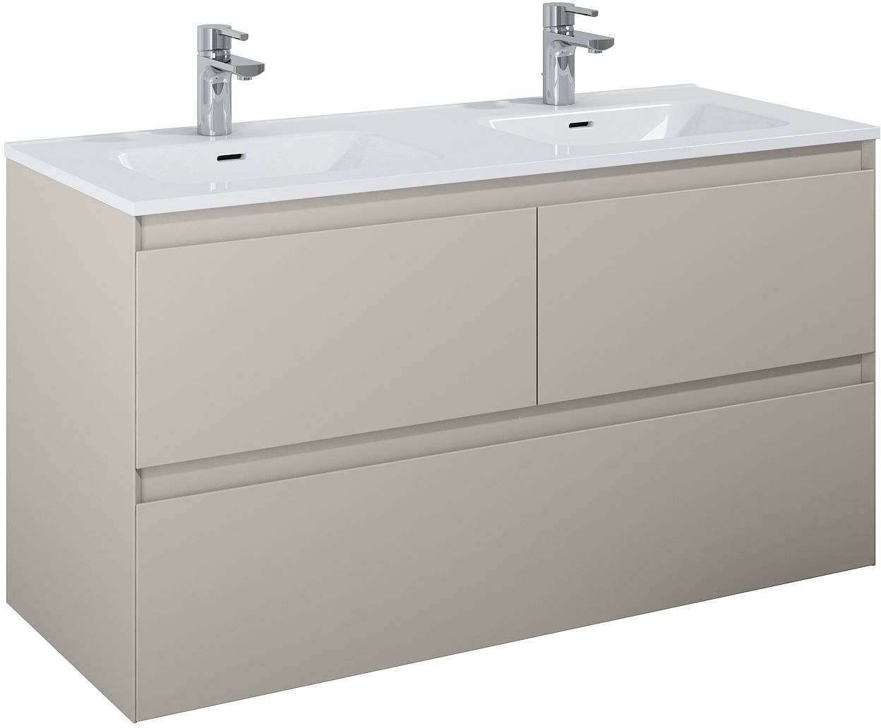 Elita Split szafka 120 cm podumywalkowa wisząca fume matt RE012007157020