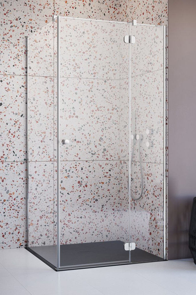 Radaway Torrenta KDJ kabina prysznicowa 80x80 cm kwadratowa prawa chrom/szkło przezroczyste 132212-01-01R - Wysyłka w 24h