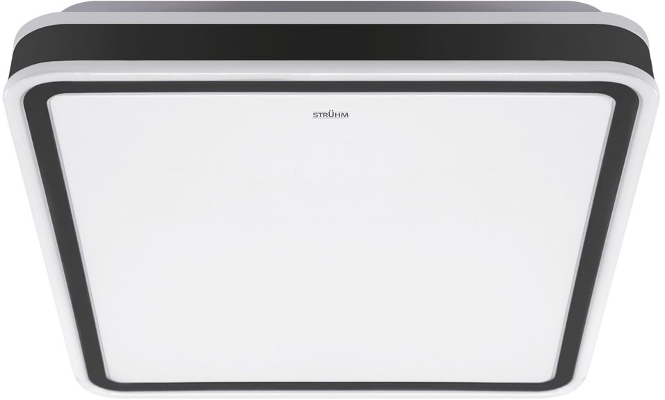 Strühm Aurelia plafon 1x24 W biały-czarny 03816