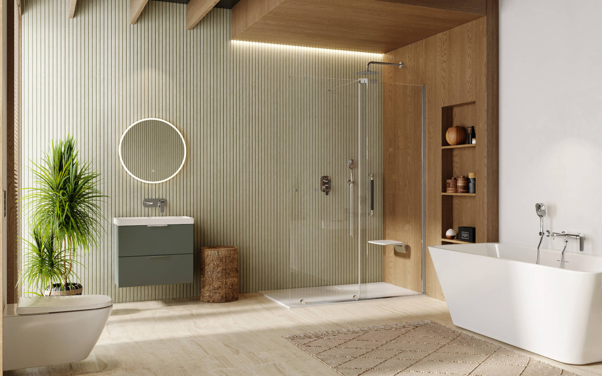 Excellent Ortigo profil poszerzający 1 cm chrom KAEX.5090.CR