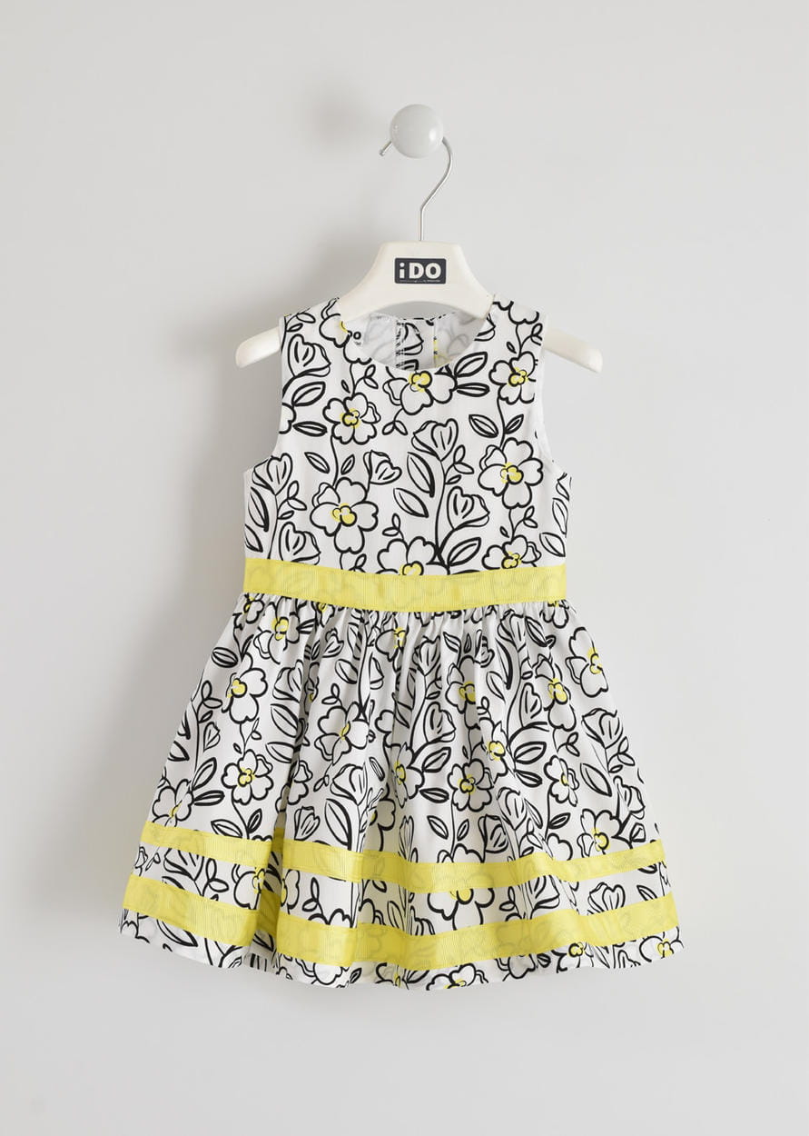 iDO W752 Włoska sukienka w kwiaty