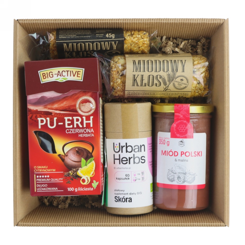 Zestaw prezentowy Promienna Skóra – suplement BIO Skóra