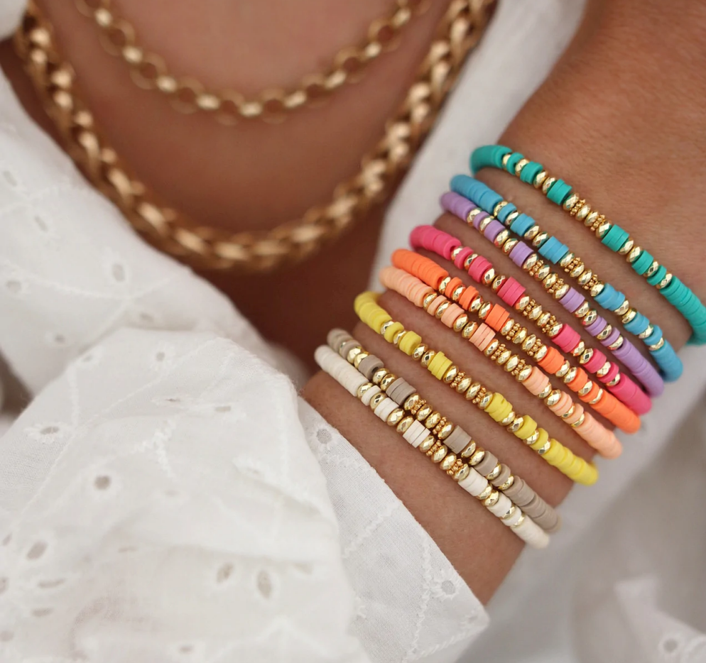 Bransoletka damska na rękę z koralikow BOHO