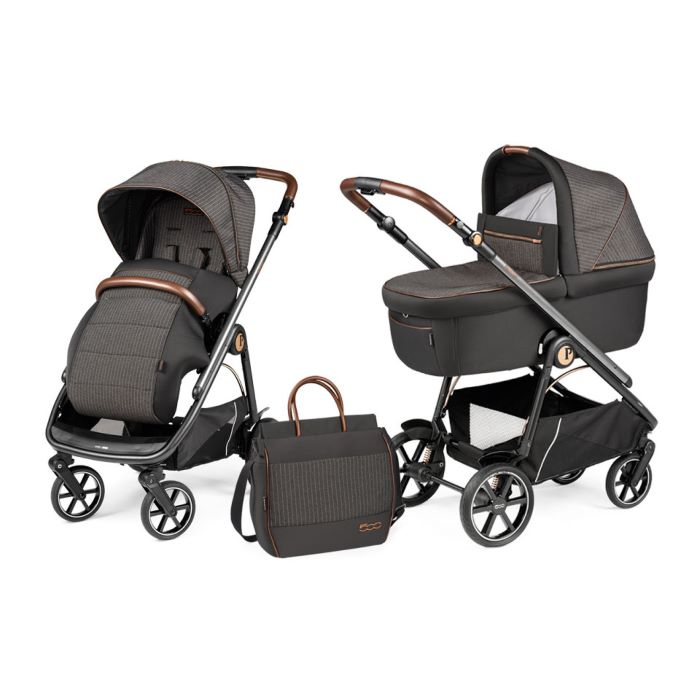 Peg Perego Veloce - uniwersalny wózek głęboko-spacerowyz torbą gratis-Fiat 500