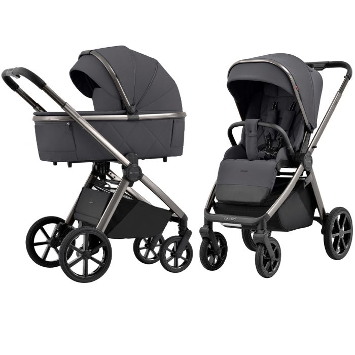 Carrello Omega - wózek głęboko-spacerowy 2w1-Excellent Grey
