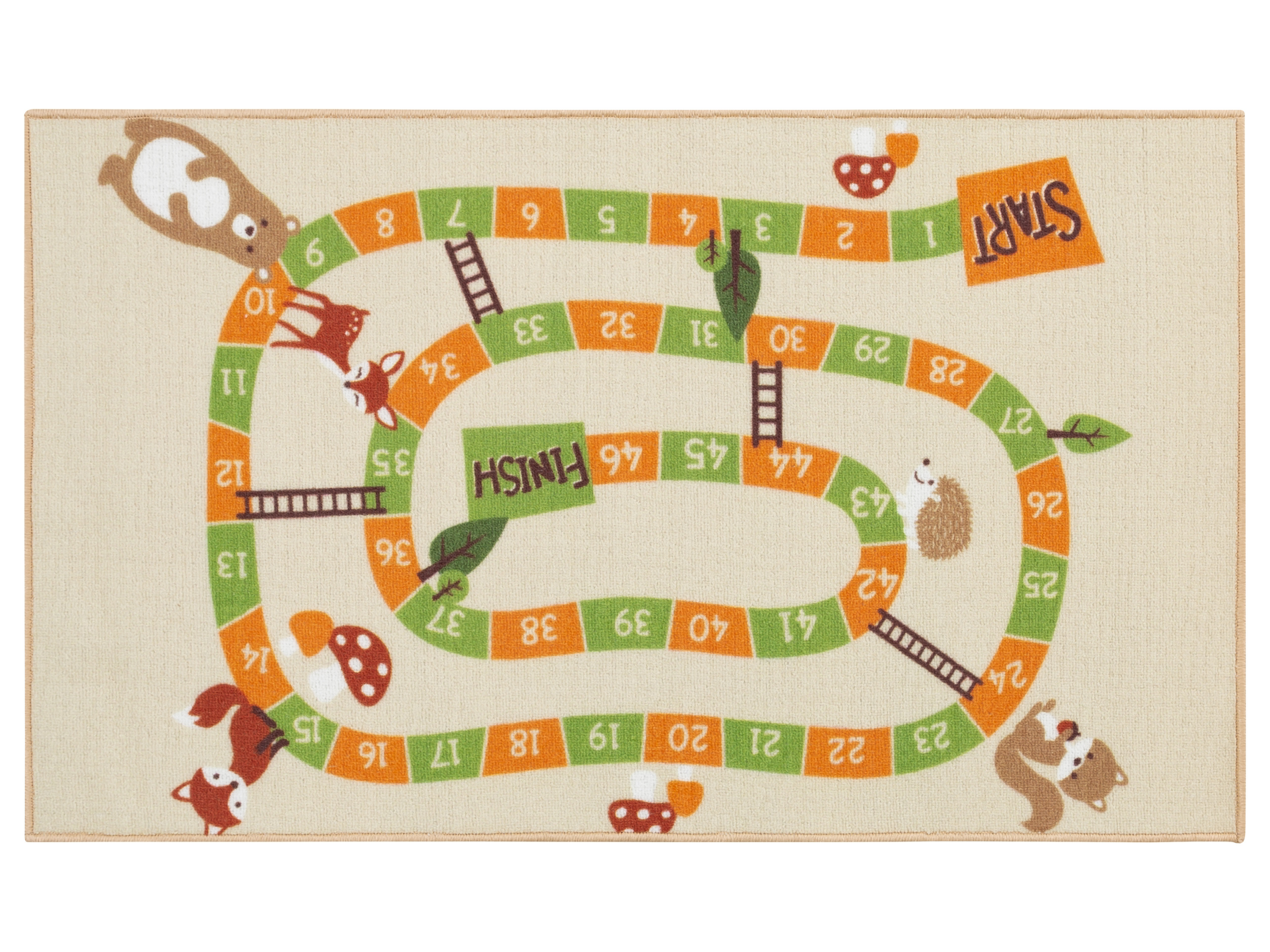 Livarno home Mata do zabawy dla dzieci o wymiarach 70 x 120 cm Zwierzęta