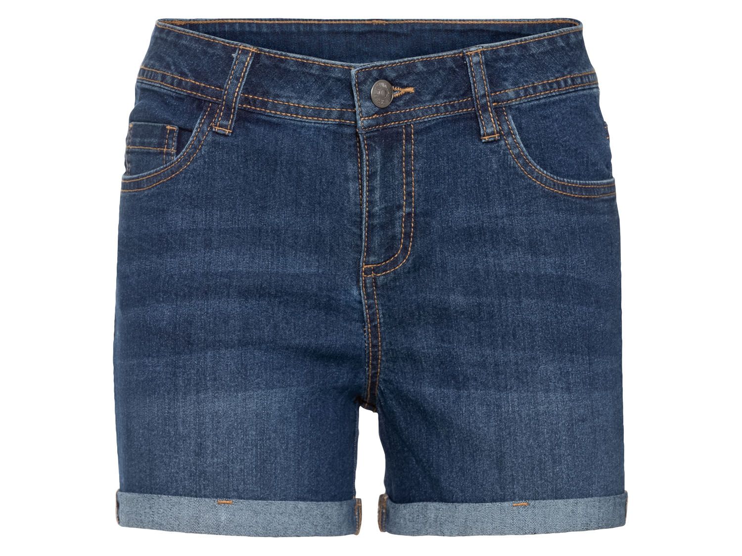 esmara Szorty jeansowe damskie Niebieski, 44