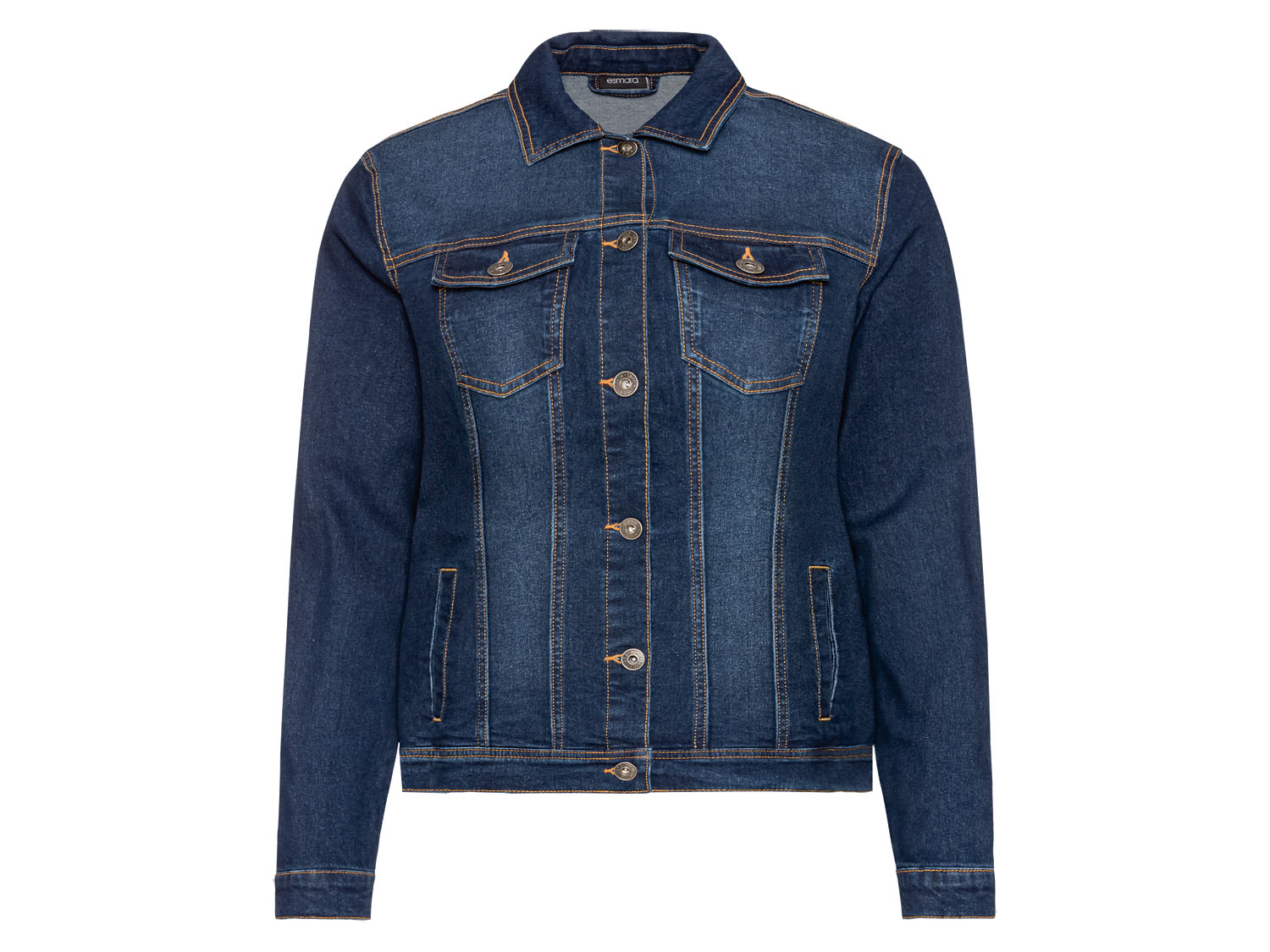 esmara Kurtka jeansowa damska XXL Ciemnoniebieski, 52