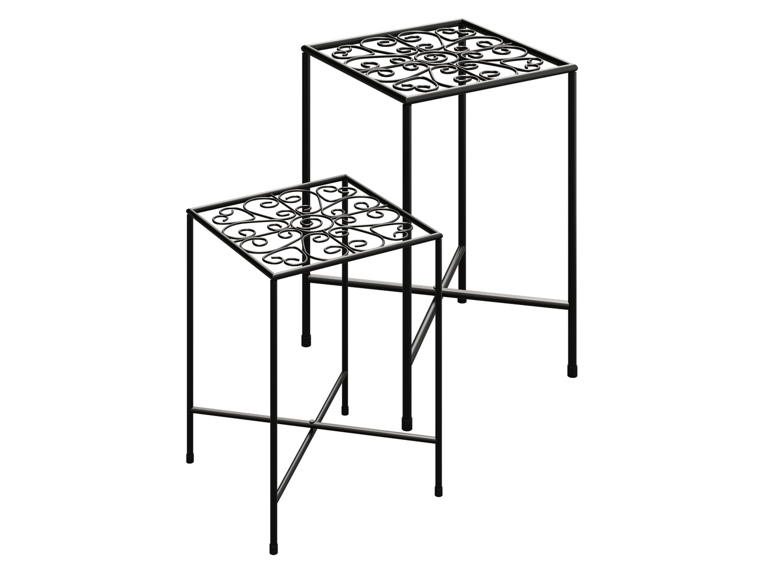 Livarno home Regał lub 2 stojaki na kwiaty Stojaki, 2 szt.