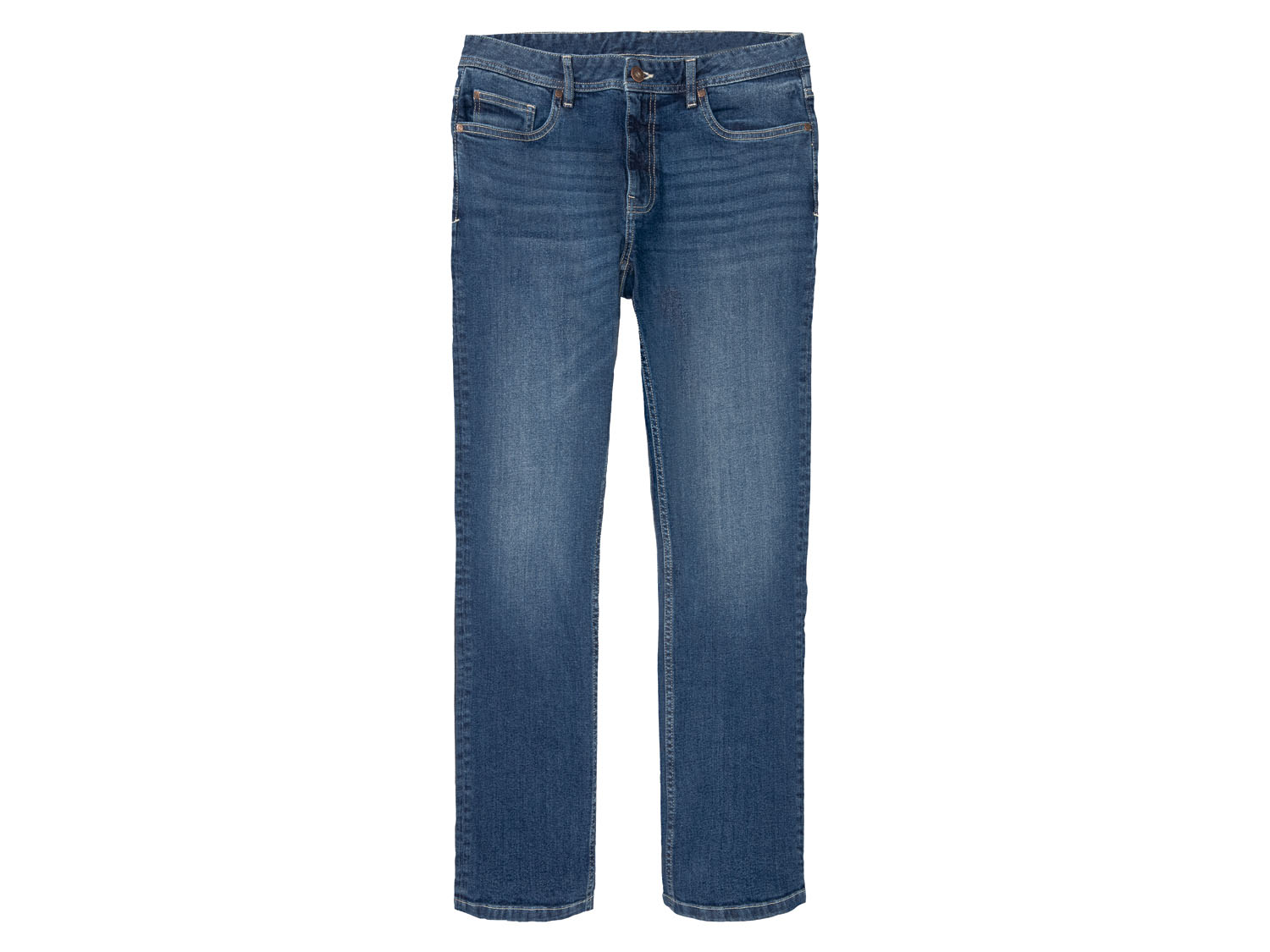 Livergy Jeansy męskie Straight Fit Niebieski, 52 36/34