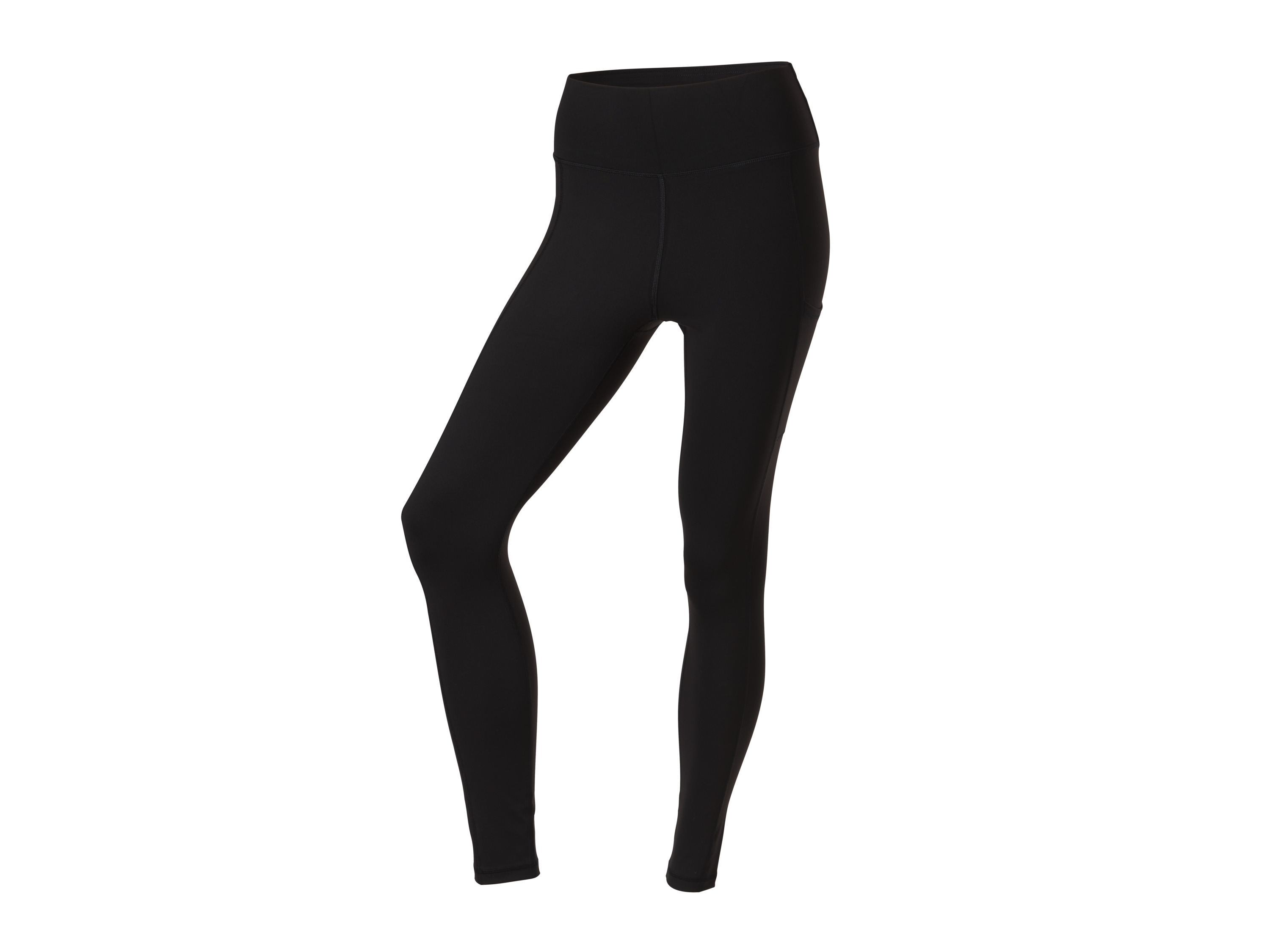 Crivit Legginsy funkcyjne damskie premium Czarny, XS 32/34