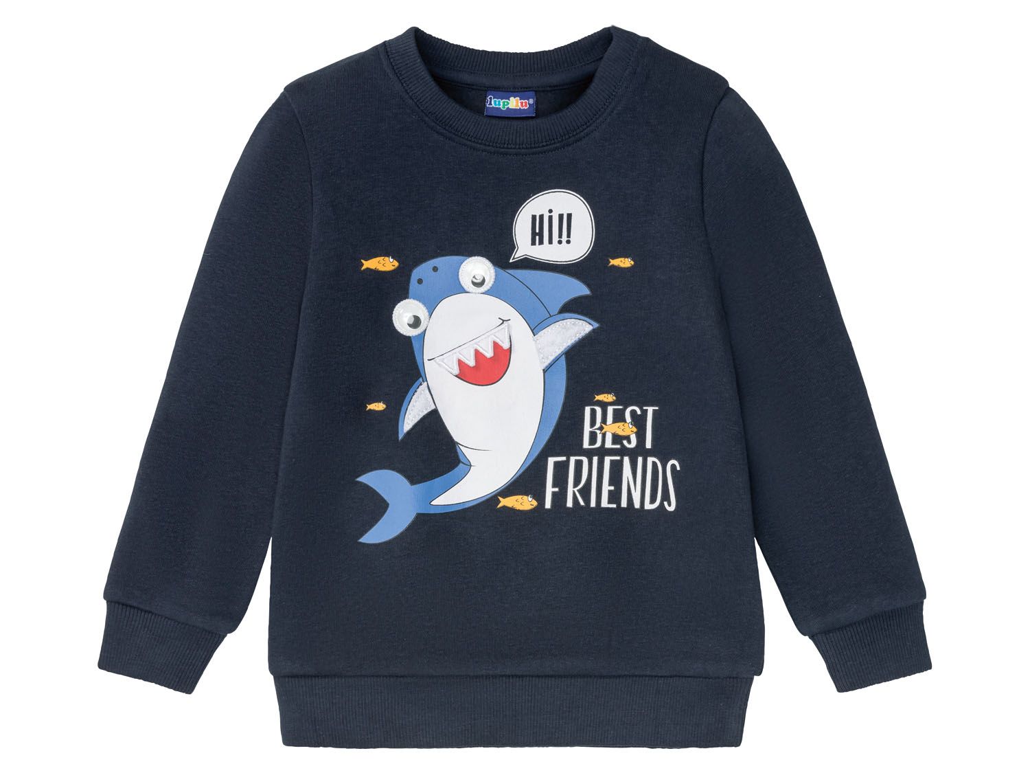 lupilu Bluza dresowa chłopięca, 1 sztuka Granatowy, 98/104