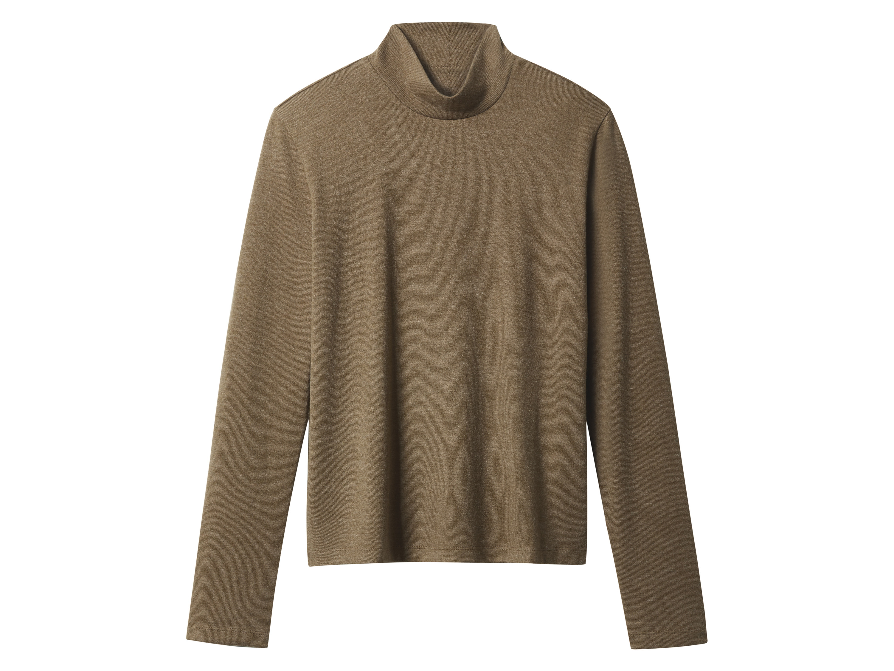 esmara Koszulka z długim rękawem damska Oliwkowy, S36/38