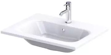 Darmowa Dostawa - Umywalka 61x46 cm prostokątna meblowa biała Oristo Are UMEAR6092