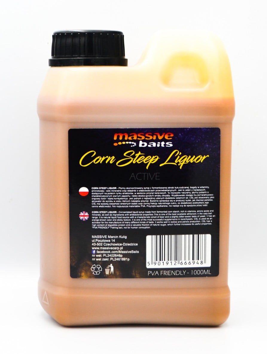 Massive Baits Liquid's Corn Steep Liquor 1L
