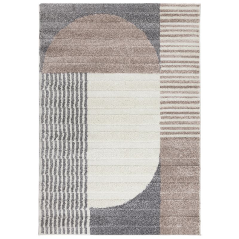 Dywan Shaggy Mono 120x170 cm e-floor geometryczny wielokolorowy 1 szt