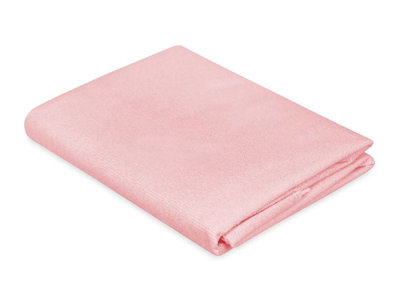Ochraniacz na materac Kam-Pol 180x220 wodoodporny różowy frota 1 szt.