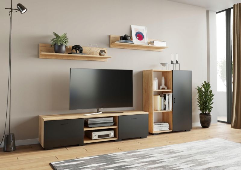 Meblościanka Matkam CHOPIN Per artisan-czarny 1 szt.