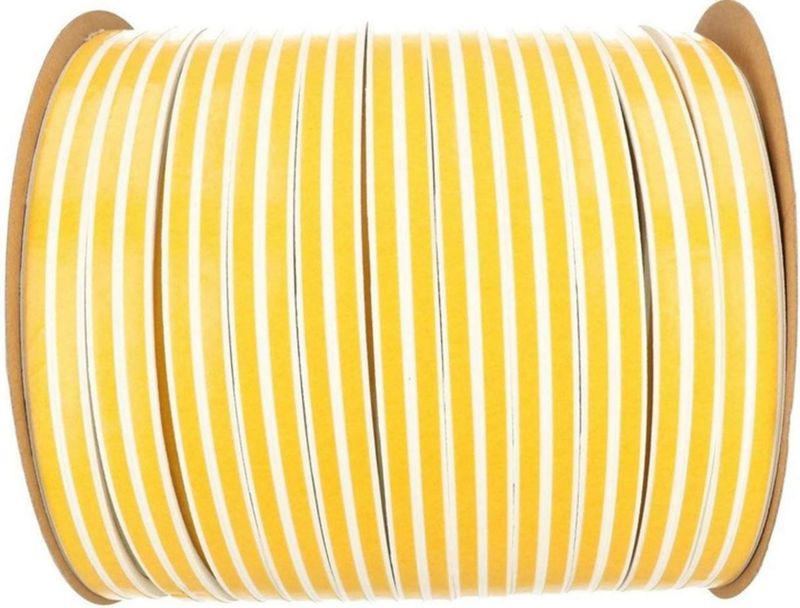 Uszczelka samoprzylepna KOTARBAU 9x7,5 mm drzwi okien d 50 m biała 1 szt.