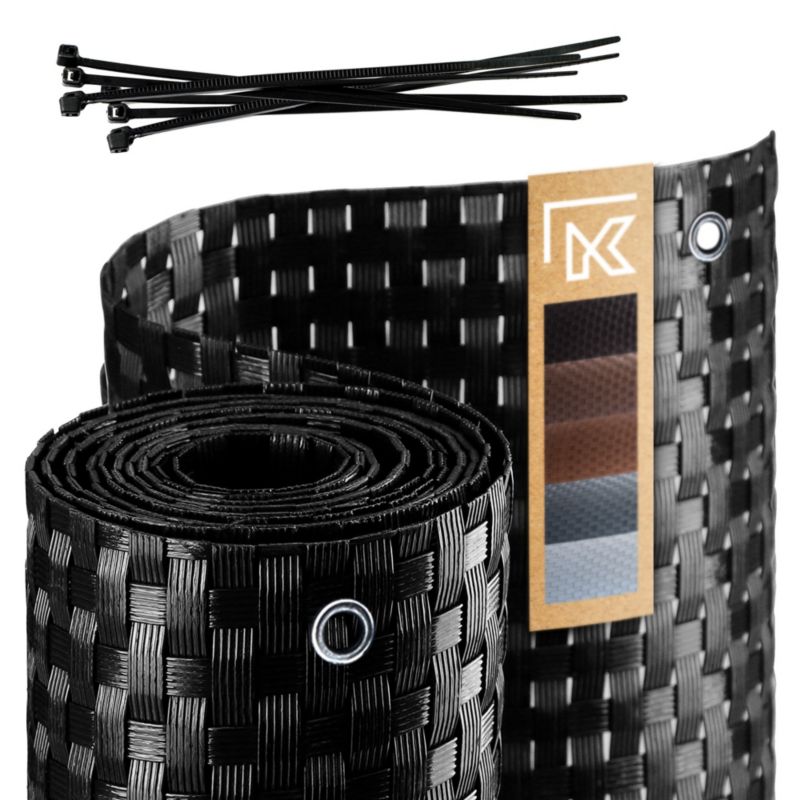 Osłona Balkonowa KADAX Technorattan Mata Balkon 0,9x4m 1szt.