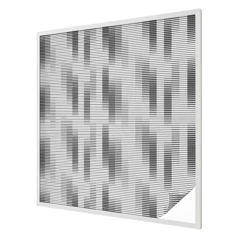 Folia Chroniąca Prywatność Mrożona Wallfluent 100x100 cm Witrażowa Naklejka Na Szybę Graficzna siatka 1 rol.