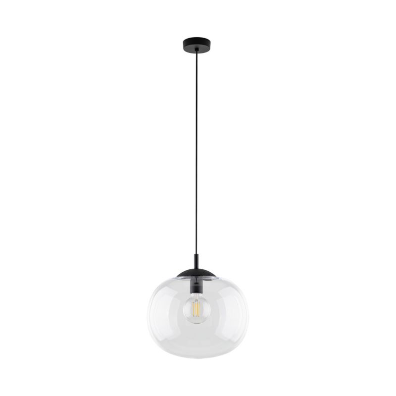 Lampa wisząca TK-Lighting Vibe Transparent klosz 1 30cm - 1szt.